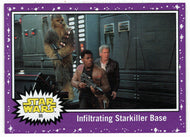 Infiltrating Starkiller Base - PURPLE (Trading Card) - Star Wars - Journey to the Last Jedi - 2017 Topps # 86 - Mint