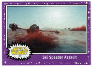 Ski Speeder Assault - PURPLE (Trading Card) - Star Wars - Journey to the Last Jedi - 2017 Topps # 101 - Mint