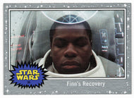 Finn's Recovery - SILVER STARFIELD (Trading Card) - Star Wars - Journey to the Last Jedi - 2017 Topps # 96 - Mint