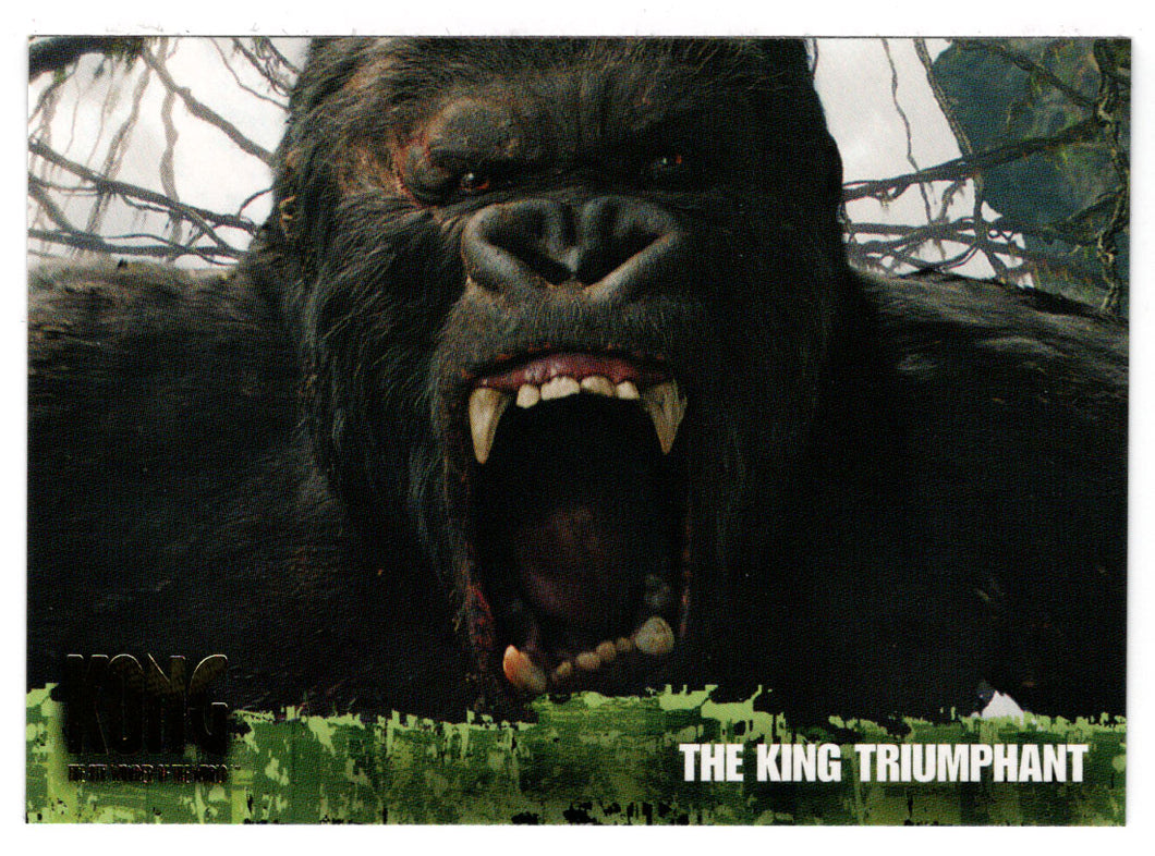 The King Triumphant - King Kong - The 8th Wonder of the World - 2005 Topps # 52 - Mint