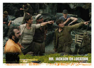 Mr. Jackson on Location - King Kong - The 8th Wonder of the World - 2005 Topps # 73 - Mint