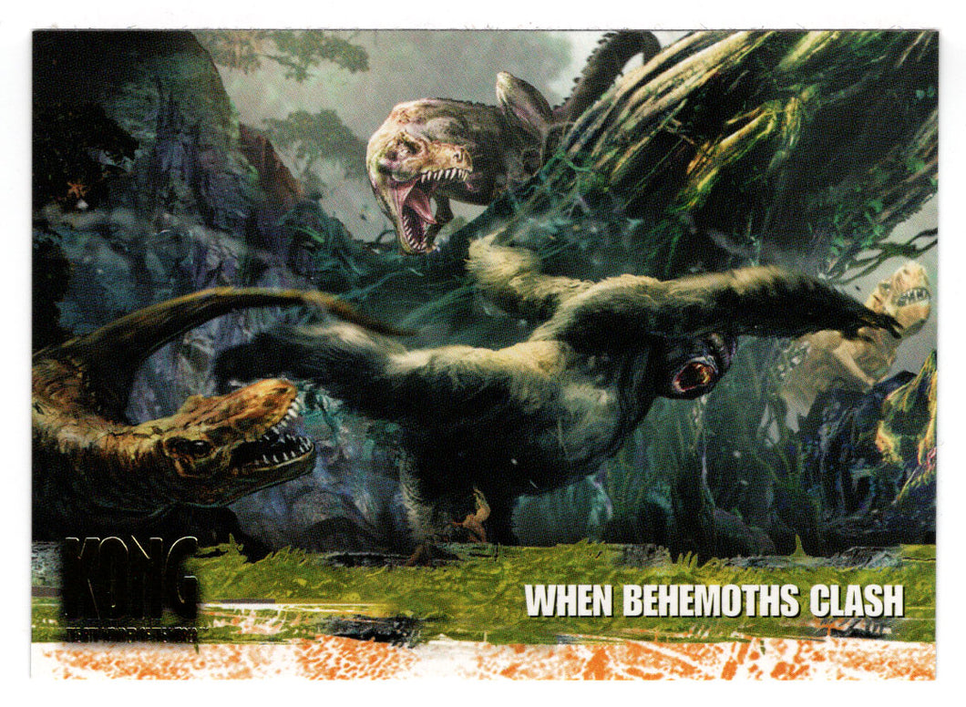 When Behemoths Clash - King Kong - The 8th Wonder of the World - 2005 Topps # 79 - Mint