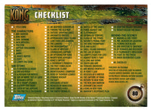 Load image into Gallery viewer, Checklist - King Kong - The 8th Wonder of the World - 2005 Topps # 80 - Mint
