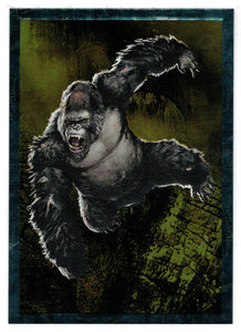 Embossed Foil: Kong Showing Defiance - King Kong - The 8th Wonder of the World - 2005 Topps # 5 - Mint