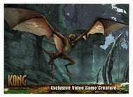 Exclusive Video Game Creature: This Creature is Slow While Attacking - King Kong - The 8th Wonder of the World - 2005 Topps # C4 - Mint