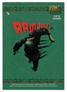 Stickers: Rampage - King Kong - The 8th Wonder of the World - 2005 Topps # 5 - Mint