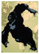 Textured Flocked: Springing to Right in Jungle - King Kong - The 8th Wonder of the World - 2005 Topps # 1 - Mint