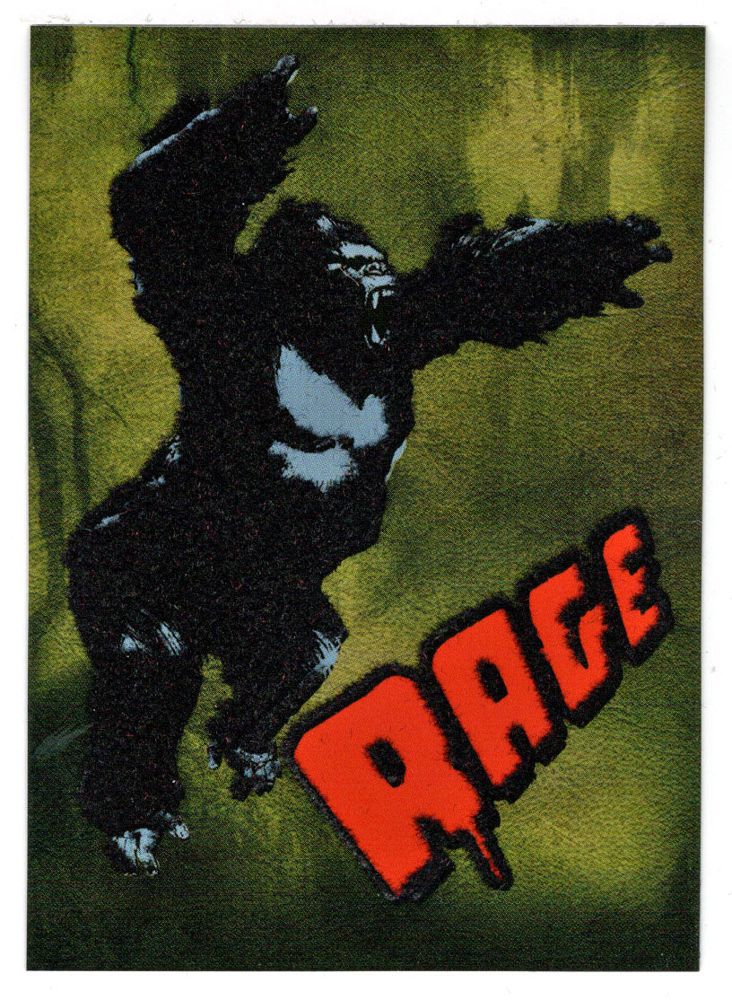 Textured Flocked: Rage - King Kong - The 8th Wonder of the World - 2005 Topps # 2 - Mint