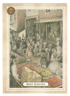 Kirsten - Lost - American Girl (Trading Card) # 7 - 1994 Pleasant Company - Mint