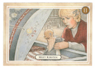 Kirsten - Leaving Sari - American Girl (Trading Card) # 11 - 1994 Pleasant Company - Mint