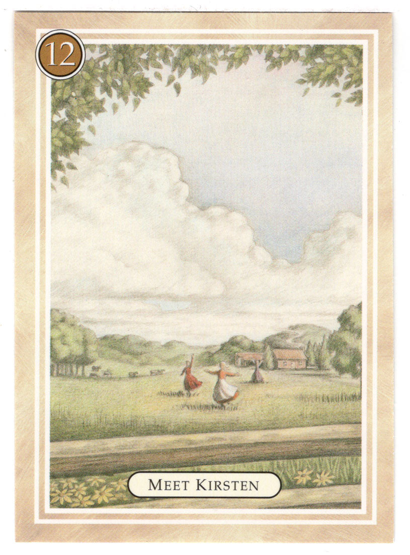 Kirsten - Home at Last - American Girl (Trading Card) # 12 - 1994 Pleasant Company - Mint