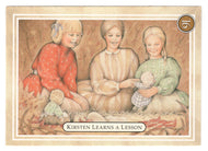 Kirsten - Learning a Lesson, Playing School - American Girl (Trading Card) # 16 - 1994 Pleasant Company - Mint