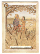 Kirsten - Learning a Lesson, Singing Bird - American Girl (Trading Card) # 17 - 1994 Pleasant Company - Mint
