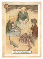 Kirsten - Surprise, In the Barn - American Girl (Trading Card) # 28 - 1994 Pleasant Company - Mint
