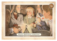 Kirsten - Happy Birthday, Keeping Safe - American Girl (Trading Card) # 36 - 1994 Pleasant Company - Mint