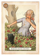 Kirsten - Saves the Day, Berries and a Bear - American Girl (Trading Card) # 44 - 1994 Pleasant Company - Mint