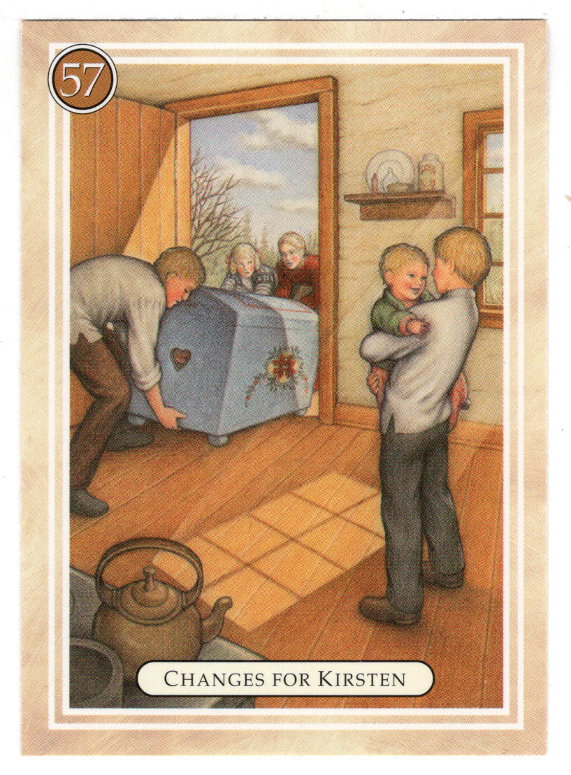 Kirsten - Changes, A New Home - American Girl (Trading Card) # 57 - 1994 Pleasant Company - Mint