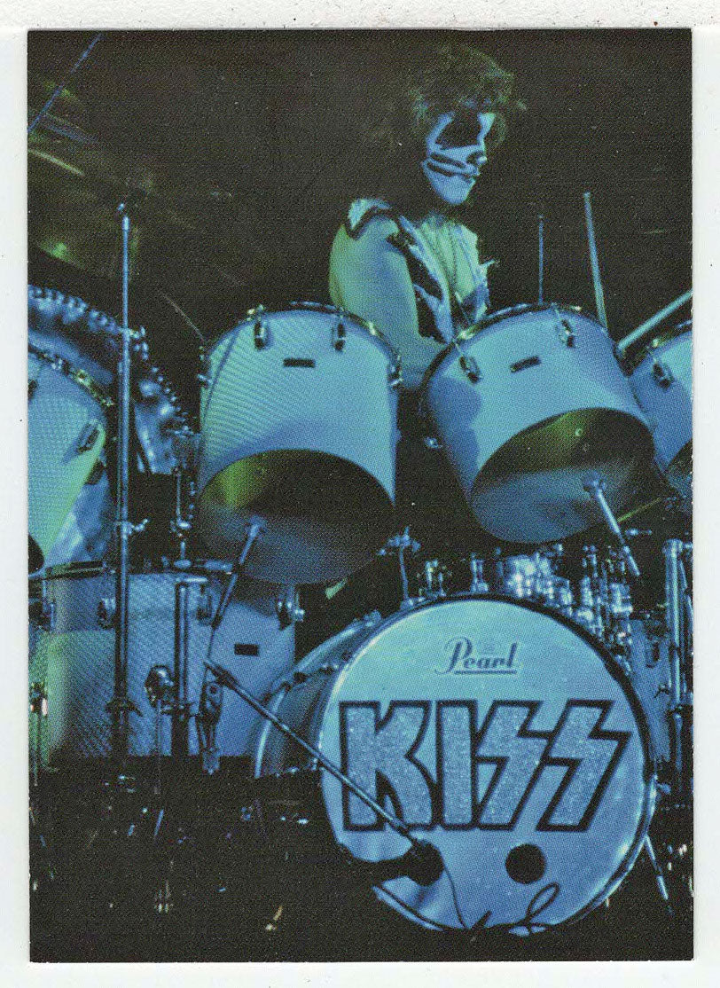 Drummer Peter Criss was Born Peter George - Kiss Alive - 2001 NECA # 18 - Mint