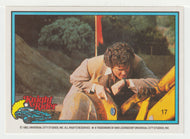 Michael Knight Searching - Knight Rider (Trading Card) # 17 - 1983 Donruss - Mint