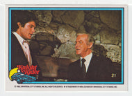 Michael Knight & Devon Miles - Knight Rider (Trading Card) # 21 - 1983 Donruss - Mint