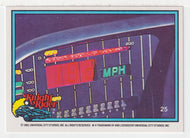 Checking KITT's Speed - Knight Rider (Trading Card) # 25 - 1983 Donruss - Mint