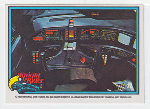 Kitt's Steering Wheel - Knight Rider (Trading Card) # 32 - 1983 Donruss - Mint