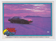 Classic Kitt - Knight Rider (Trading Card) # 42 - 1983 Donruss - Mint