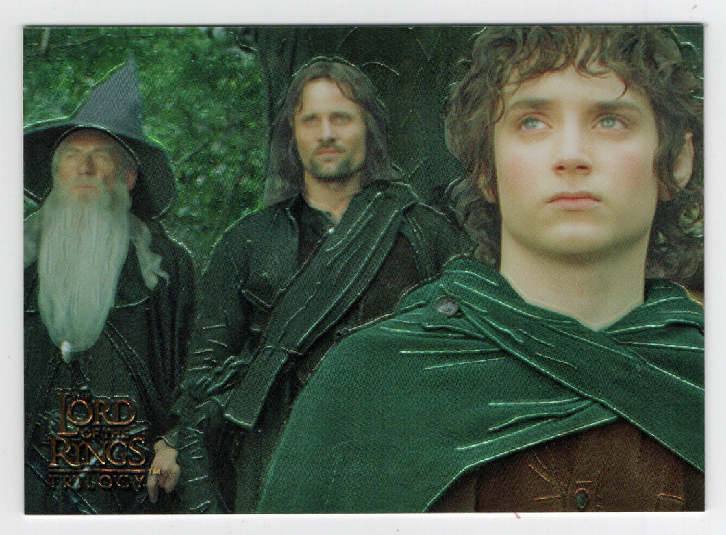Lord of the Rings - Trilogy Chrome - Promo - The Fellowship of the Ring (Trading Card) 2004 Topps # P1 - Mint