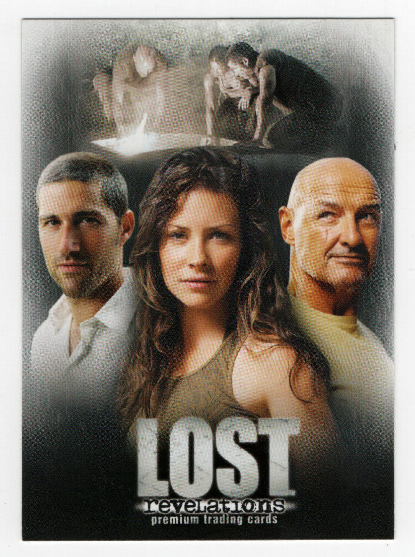 Lost - Revelations - Promo - Jack, Kate, Locke (Trading Card) 2006 Inkworks # LR-1 - Mint