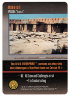 Mission - Arena (Trading Card) - Star Trek The Card Game - 1996 Skybox - Mint