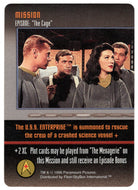 Mission - The Cage (Trading Card) - Star Trek The Card Game - 1996 Skybox - Mint