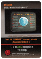 Mission - What are Little Girls Made of? (Trading Card) - Star Trek The Card Game - 1996 Skybox - Mint