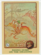Riding Home on the Dragons (Trading Card) May Gibbs - 1995 Tempo # 35 - Mint