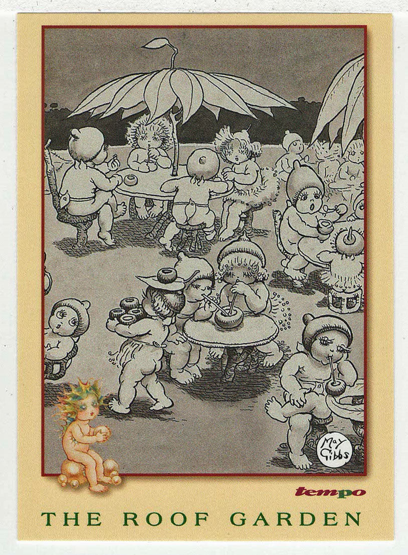 The Roof Garden (Trading Card) May Gibbs - 1995 Tempo # 58 - Mint
