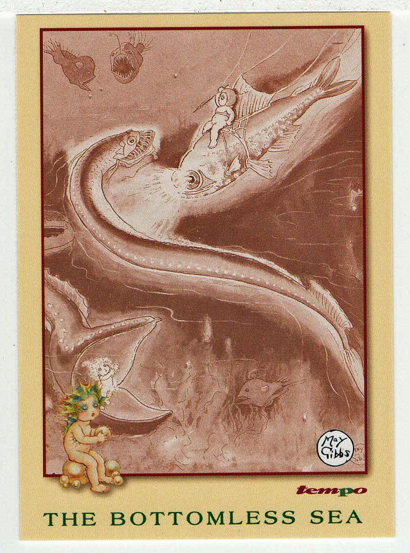 The Bottomless Sea (Trading Card) May Gibbs - 1995 Tempo # 63 - Mint