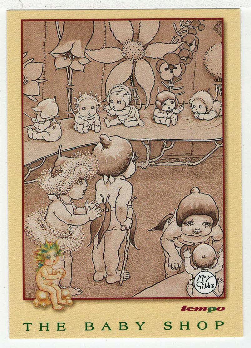 The Baby Shop (Trading Card) May Gibbs - 1995 Tempo # 66 - Mint