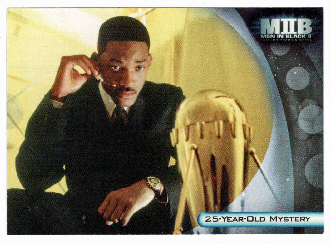 25-Year-Old Mystery (Trading Card) Men In Black II - 2002 Inkworks # 7 - Mint