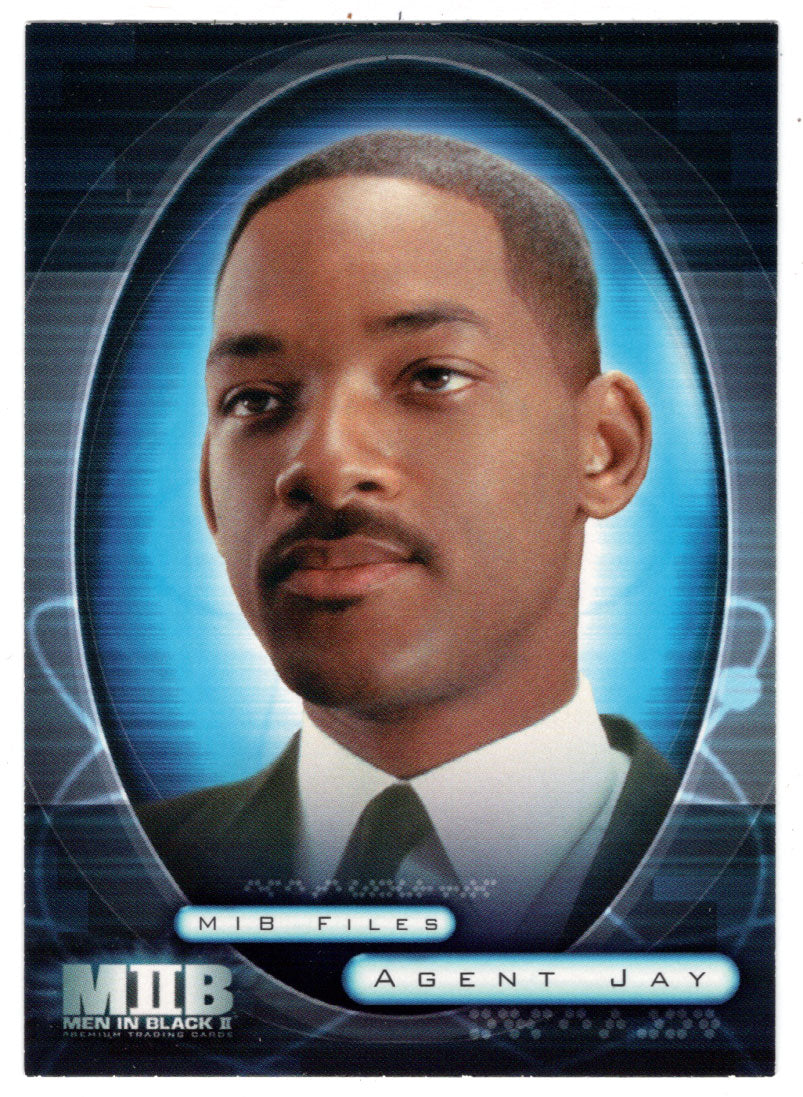 Agent Jay - Will Smith (Trading Card) Men In Black II - 2002 Inkworks # 76 - Mint