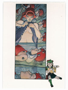 Glorianna of Phoebus and the Erotica Ann Androids (Trading Card) Michael Kaluta - 1994 FPG # 11 - Mint