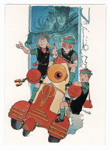 The Galactic Girl Guides (Trading Card) Michael Kaluta - 1994 FPG # 16 - Mint