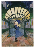 The Mystery of the Metro (Trading Card) Michael Kaluta - 1994 FPG # 31 - Mint