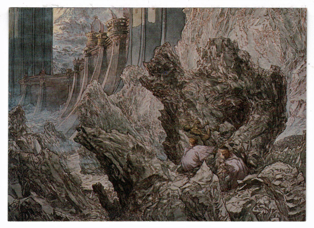 The Black Gate is Closed (Trading Card) Michael Kaluta - 1994 FPG # 74 - Mint