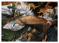 Theoden Espies the Serpent Banner (Trading Card) Michael Kaluta - 1994 FPG # 86 - Mint