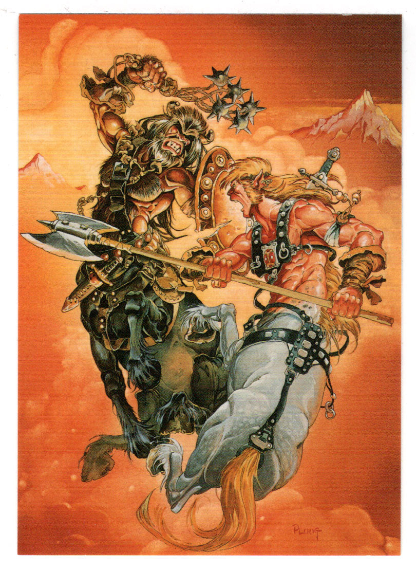 Fighting Equestrians (Trading Card) Mike Ploog - 1994 FPG # 24 - Mint