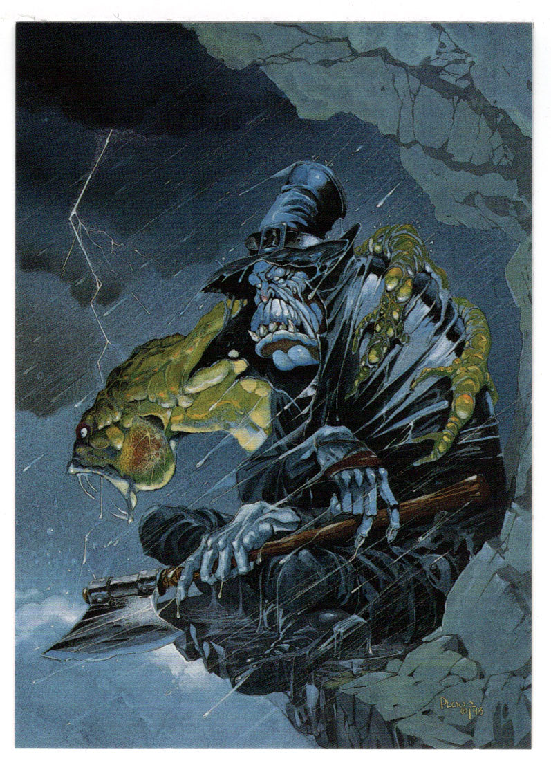 Man or Beast (Trading Card) Mike Ploog - 1994 FPG # 76 - Mint