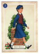 Molly - Growing Up in Wartime - American Girl (Trading Card) # 3 - 1994 Pleasant Company - Mint