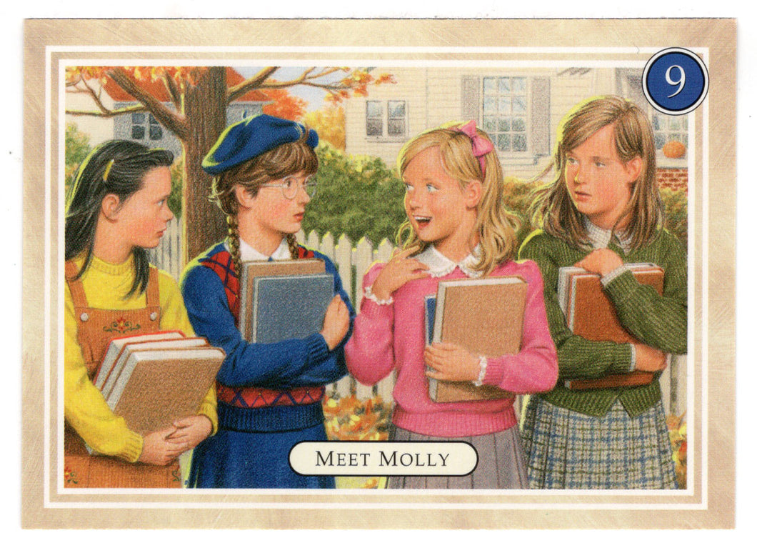 Molly - Halloween Plans - American Girl (Trading Card) # 9 - 1994 Pleasant Company - Mint
