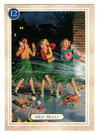 Molly - Halloween Tricks - American Girl (Trading Card) # 12 - 1994 Pleasant Company - Mint