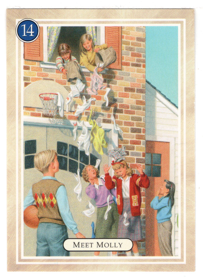 Molly - Revenge - American Girl (Trading Card) # 14 - 1994 Pleasant Company - Mint