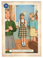 Molly - Learning a Lesson - The Bee - American Girl (Trading Card) # 18 - 1994 Pleasant Company - Mint